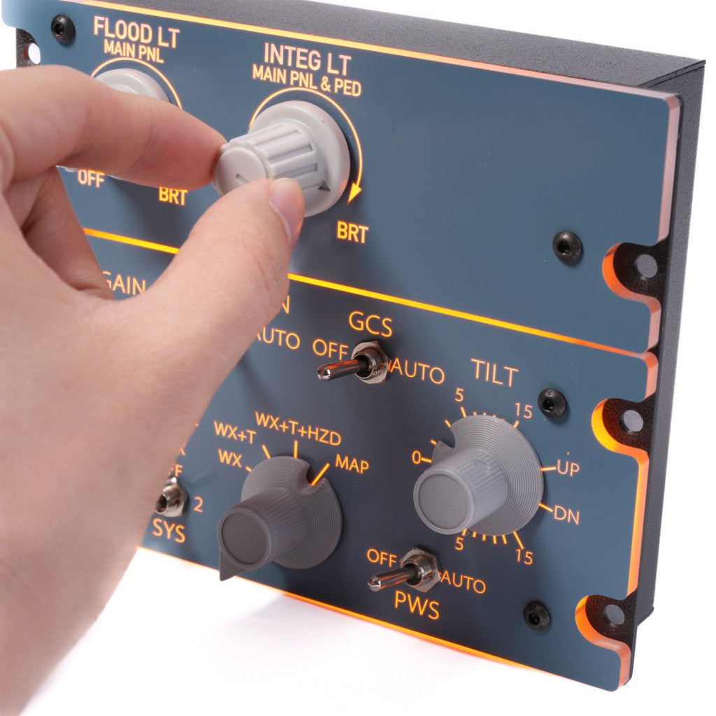 Rowsfire A112 A32X Cockpit Lighting WXR Radar Panel Instrument Panels