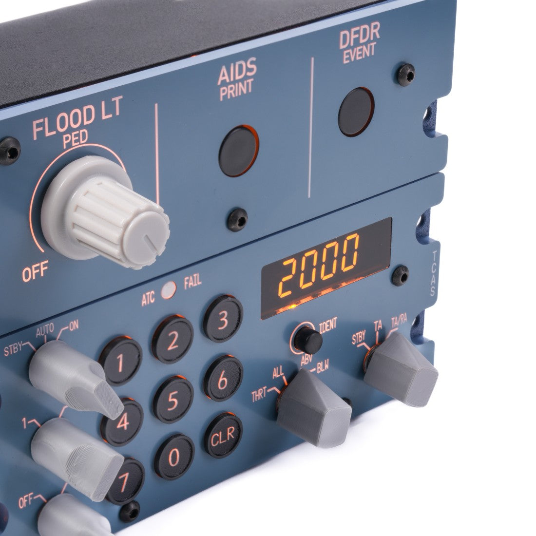 Rowsfire A113 A32X TACS CKPT LT Integrated Panel Instrument Panels