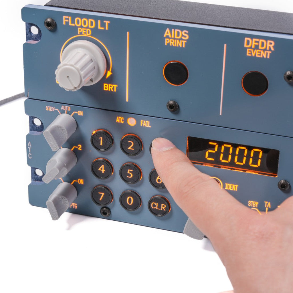 Rowsfire A113 A32X TACS CKPT LT Integrated Panel Instrument Panels
