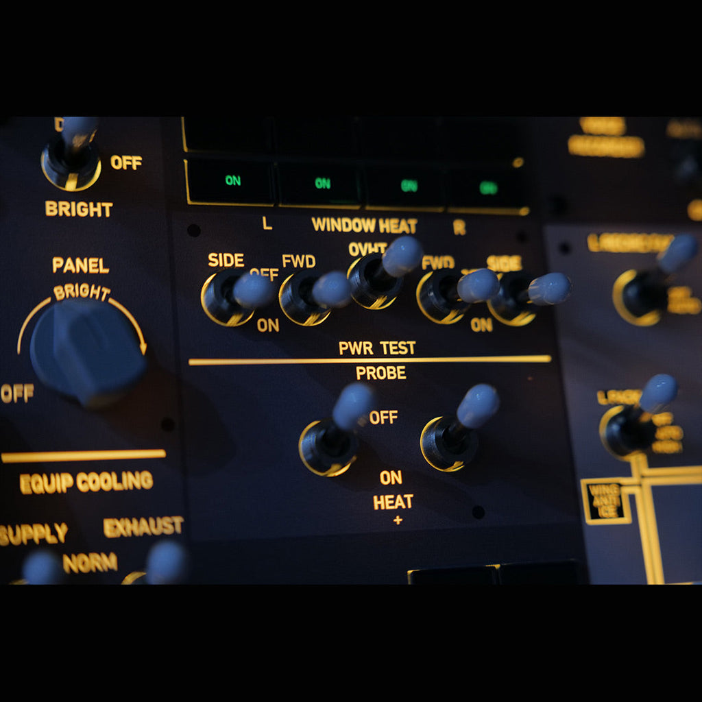 Rowsfire B107 B737 Backlit Overhead Panel Instrument Panels