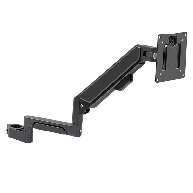 Hoowalt Clamp Style Gas Spring Monitor Arm with VESA Mount Monitor Mounts and Stands