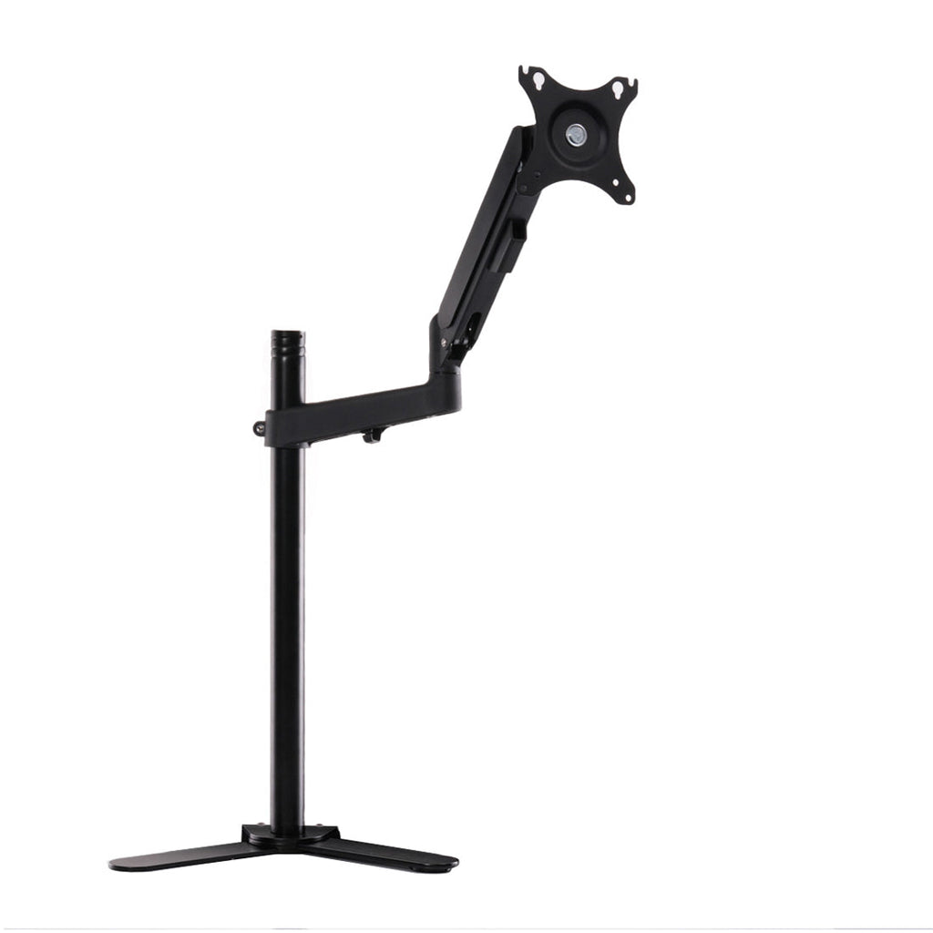 Hoowalt Clamp Style Gas Spring Monitor Arm with VESA Mount Monitor Mounts and Stands