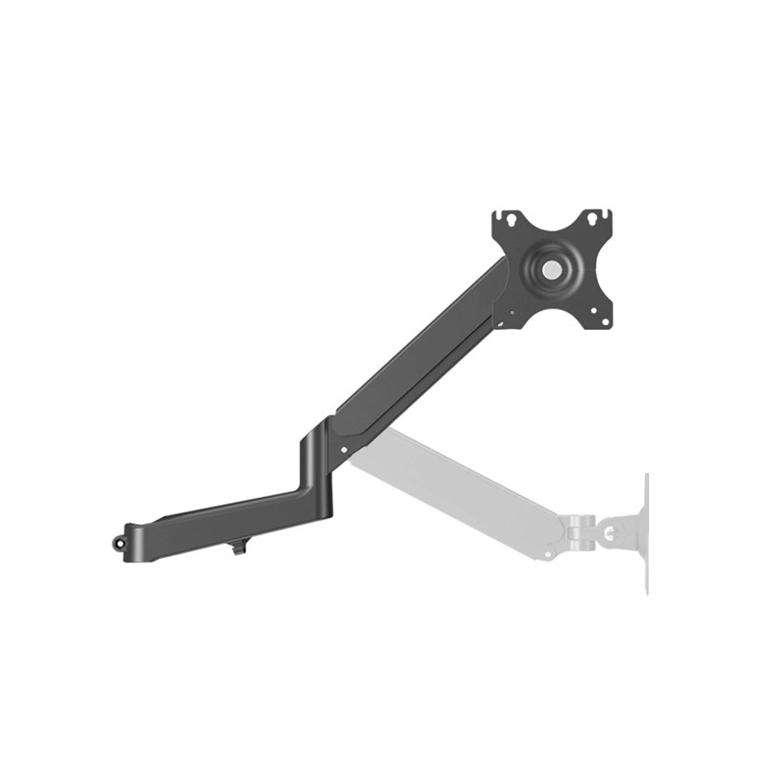 Hoowalt Clamp Style Gas Spring Monitor Arm with VESA Mount Monitor Mounts and Stands